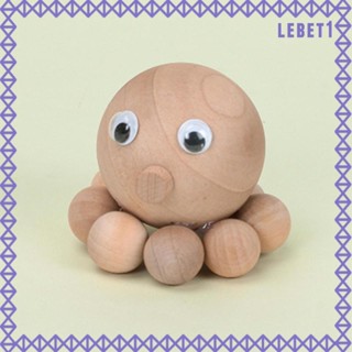 [Lebet] ของเล่นไม้ รูปสัตว์ แฮนด์เมด เสริมการเรียนรู้เด็กอนุบาล DIY