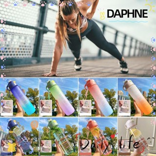 Daphne ขวดน้ํา พร้อมสเกลบอกเวลา สําหรับเล่นกีฬา ท่องเที่ยว