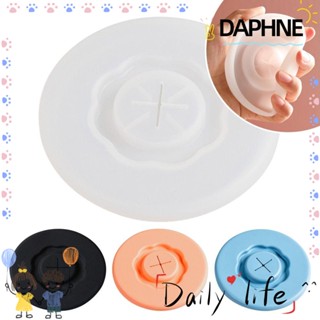 Daphne 3 ชิ้น ฝาครอบแก้ว ซิลิโคน ไร้ฝุ่น พร้อมฝาปิดผนึก แบบไขว้