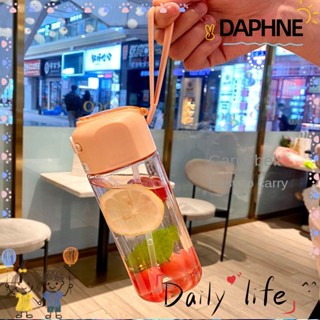 Daphne ขวดน้ําดื่ม แบบใส สําหรับเล่นกีฬา เดินป่า กลางแจ้ง