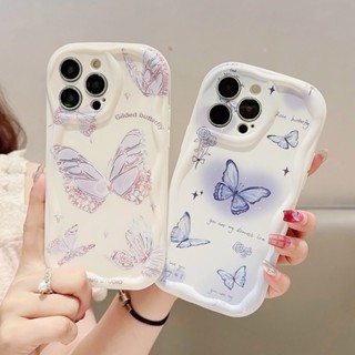 เคสโทรศัพท์ซิลิโคน TPU แบบนิ่ม ลายผีเสื้อ 3D ขอบโค้ง สําหรับ infinix Note 30 12 Pro Hot 30 30i 20 20i 12 9 SMART 7 6 5 10 Play