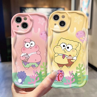 เคสโทรศัพท์มือถือ แบบนิ่ม ลายสพันจ์บ็อบ สําหรับ Samsung Galaxy M02S A02S A03 A03 Core A03S A04 A04E A04S A10 M10 A10S A11 M11 A12 M12 A13 A14