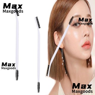 Maxg แปรงเขียนคิ้ว แบบพกพา สําหรับแต่งหน้า เดินทาง บ้าน