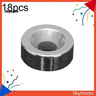 Skym* ข้อต่อแม่เหล็ก N52 ทรงกลม 12x5 มม. สําหรับเครื่องพิมพ์ 3D Kossel 18 ชิ้น