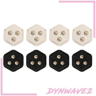 [Dynwave2] ลูกล้อหมุน อเนกประสงค์ อุปกรณ์เสริม สําหรับห้องครัว ตู้กับข้าว 4 ชิ้น