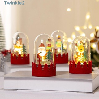 Twinkle ตุ๊กตาหิมะเรืองแสง LED สําหรับตกแต่งคริสต์มาส