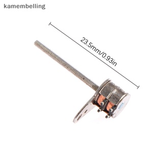 Kamembelling สเต็ปเปอร์มอเตอร์ 2 เฟส 4 สาย ขนาดเล็ก 6 มม. เพลายาว 17 มม. สําหรับเลนส์กล้องดิจิทัล 5 ชิ้น