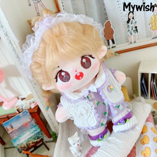 【MH】ตุ๊กตาเปลือย 20 ซม. ไม่มีแอตทริบิวต์ DIY ตาตุ๊กตาน่ารัก ตุ๊กตาแกล้งทําเป็น ยังไม่เสร็จ ผ้าฝ้าย ของเล่นการ์ตูน