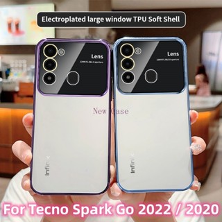 เคสซิลิโคน TPU ป้องกันเลนส์กล้อง ขนาดใหญ่ สําหรับ Tecno Spark Go 2022 2020 SparkGo2022 SparkGo2020