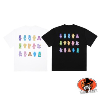 [Readystock]ADLV Men and Women Care Bears Printed Oversized Short-sleeved T-shirts