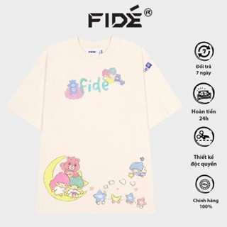 Fide CARE FIDE round neck plain t-shirt for men and women FIDE CARE BEAR 04