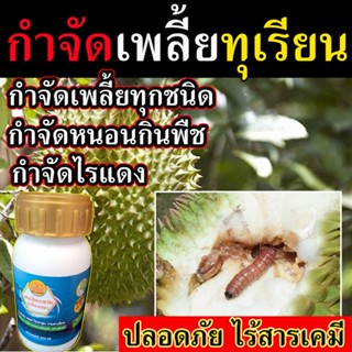 ไร้สารเคมี เพลี้ยทุเรียน  250 ซีซี น้ำสกัดเมล็ดสะเดายาเพลี้ยไฟ กำจัดหนอน กำจัดเพลี้ย น้ำยาไล่เพลี้ย 250 cc ยาแก้เพลี้ยไฟ