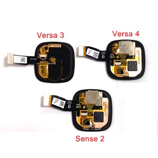 ของแท้ M&amp;Sen แผงหน้าจอสัมผัสดิจิทัล LCD สําหรับ Fitbit Versa 3 Fitbit Versa 4 Watch LCD Sense 2 Versa 3