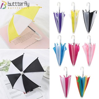 Buttterfly ร่มสีรุ้ง ขนาด 18 นิ้ว 43 ซม. สําหรับบ้านตุ๊กตา