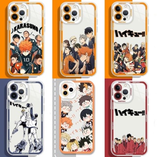 เคสโทรศัพท์มือถือแบบนิ่ม TPU ใส กันกระแทก ลายการ์ตูนวอลเลย์บอล ญี่ปุ่น สําหรับ Samsung Galaxy S23 S22 Plus Ultra S21FE S20FE