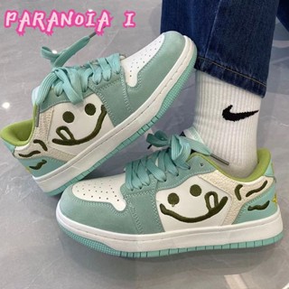 Paranoia I Mint รองเท้ากีฬา รองเท้าสเก็ต ลําลอง สีเขียวมิ้นท์ สําหรับผู้หญิง คู่รัก