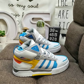 Ad NEO 100dB MID middle help retro รองเท้าผ้าใบลําลอง สําหรับ Unisex เหมาะกับการเล่นกีฬา บาสเก็ตบอล