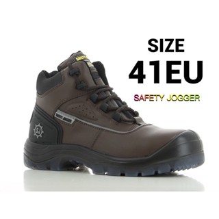 Safety Shoes Jogger ป้องกันไฟ 18KV รองเท้าเซฟตี้หุ้มข้อ ไซส์ 41EU Safety Jogger KR1193