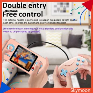 Skym* เครื่องเล่นเกมคอนโซลวิดีโอเกม 520 เกมในตัว กันลื่น อายุการใช้งานแบตเตอรี่ยาวนาน หน้าจอความคมชัดสูง ออกแบบตามสรีรศาสตร์ อินเตอร์เฟซ USB สําหรับบ้าน