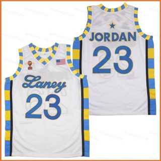 เสื้อกีฬาบาสเก็ตบอล fb Jordan Laney No.23 พลัสไซซ์ สําหรับผู้ชาย และผู้หญิง