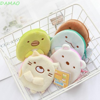 Damao Sumikko Gurashi กระเป๋าสตางค์ ห้อยจี้ตุ๊กตาการ์ตูนเป็ด แมว หมี น่ารัก สายเคเบิล USB