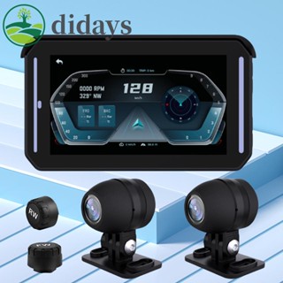 【DIDAYS Premium Products】กล้องบันทึกเสียงไร้สาย หน้าจอ GPS 5 นิ้ว สําหรับรถยนต์ Android