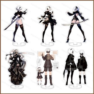 โมเดลฟิกเกอร์ อนิเมะ Mg NieR:Automata YoRHa No. ที่วางแผ่นแอคชั่น 2 แบบ B สําหรับตกแต่งบ้าน เก็บสะสม ของขวัญ N