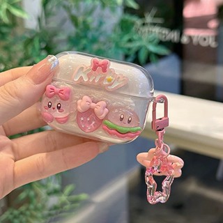 เคสหูฟัง ลาย Kabi 3D สีครีม สําหรับ Airpods3 Airpodspro Apple 1 2