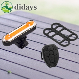 【DIDAYS Premium Products】ไฟท้ายรถจักรยานเสือภูเขา ไร้สาย พร้อมรีโมตคอนโทรล