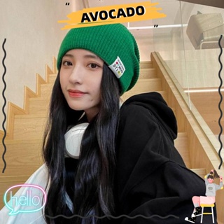 Avocarr หมวกถักลําลอง กันลม ให้ความอบอุ่น แฟชั่นฤดูหนาว สําหรับผู้หญิง