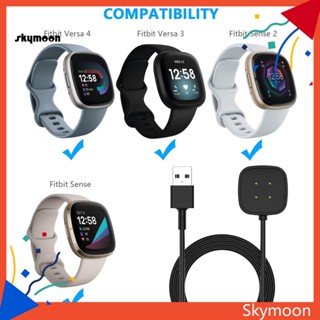 Skym* สายชาร์จแม่เหล็ก ทนทาน สําหรับ Fitbit versa 4 Fitbit Sense 2 Fitbit Senseversa 4 3