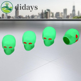 【DIDAYS Premium Products】ฝาครอบหัวฉีดยางรถยนต์ รถบรรทุก กันฝุ่น เรืองแสง