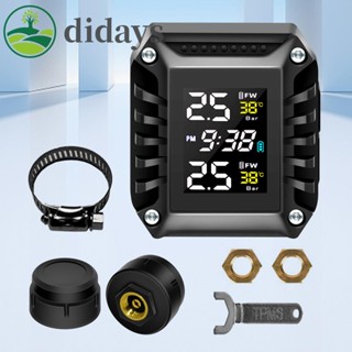 【DIDAYS Premium Products】เครื่องตรวจจับความดันลมยางรถยนต์ TPMS ขนาดเล็ก กันน้ํา