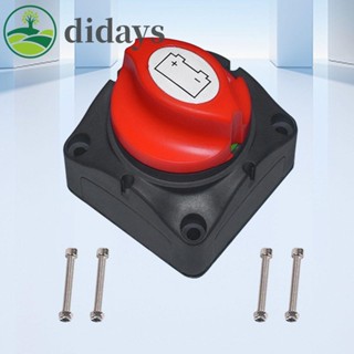 【DIDAYS Premium Products】ชุดสวิตช์แบตเตอรี่ 12V สําหรับรถยนต์