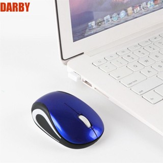 Darby เมาส์ไร้สาย 1600DPI USB 2.4G สําหรับแล็ปท็อป คอมพิวเตอร์ PC