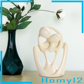 [HOMYL2] ฟิกเกอร์คู่รัก รูปปั้นศิลปะนามธรรม สร้างสรรค์ สําหรับร้านอาหาร ห้องนั่งเล่น โต๊ะ ของขวัญ