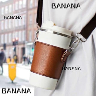 Banana1 ถุงใส่แก้วกาแฟ เป็นมิตรกับสิ่งแวดล้อม ถอดออกได้