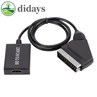 【DIDAYS Premium Products】อะแดปเตอร์แปลง HDMI HD TV DVD 720P 1080P