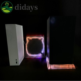 【DIDAYS Premium Products】ฐานเกมคอนโซล RGB LED สําหรับ Xbox X/S series รีโมตคอนโทรลเกม