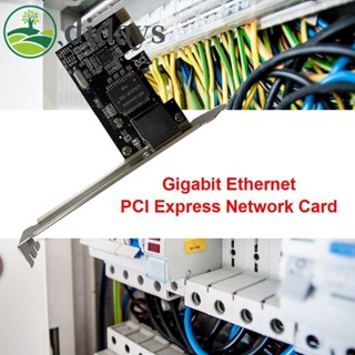 【DIDAYS Premium Products】อะแดปเตอร์การ์ดเครือข่ายอีเธอร์เน็ต PCI Express RJ45 LAN สําหรับคอมพิวเตอร์ตั้งโต๊ะ