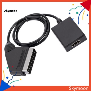 Skym* อะแดปเตอร์แปลง HDMI เป็น SCART แบบพกพา ความละเอียดสูง สําหรับคอมพิวเตอร์