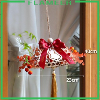 [Flameer] จี้รูปเตาผิง สําหรับแขวนตกแต่งประตู หน้าต่าง เทศกาลฤดูใบไม้ร่วง DIY