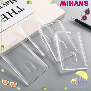 Mih ที่ใส่นามบัตร ที่ใส่นามบัตร แบบอะคริลิคใส กันน้ํา กันฝุ่น อเนกประสงค์ แนวตั้ง