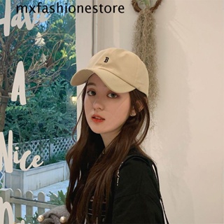 Mxfashione หมวกเบสบอล หมวกฮิปฮอป ปรับได้ ผู้ชาย ผู้หญิง หมวกตัวอักษร