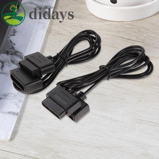 【DIDAYS Premium Products】สายเคเบิลต่อขยาย 2x6 ฟุต สําหรับคอนโทรลเลอร์ SNES 16-bit