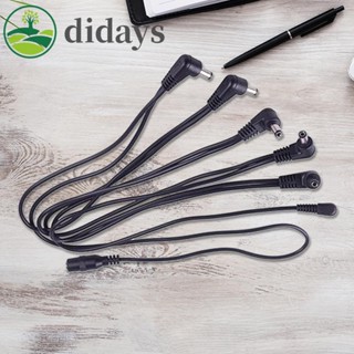 【DIDAYS Premium Products】สายไฟเอฟเฟคกีตาร์ 9V DC 1A 6 ทาง