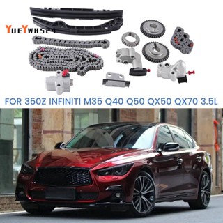 『yueywh524』VQ35HR Hj-49175 ชุดโซ่ราวลิ้น สําหรับ 350Z Infiniti M35 Q40 Q50 QX50 QX70 3.5L