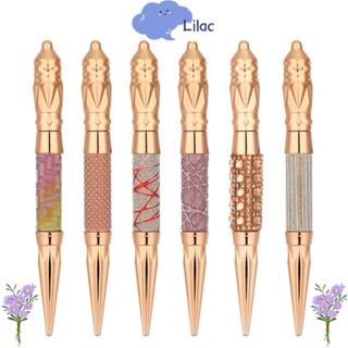 Lilacs ปากกาปักครอสสติตช์คริสตัล รูปประกายเพชร 5D