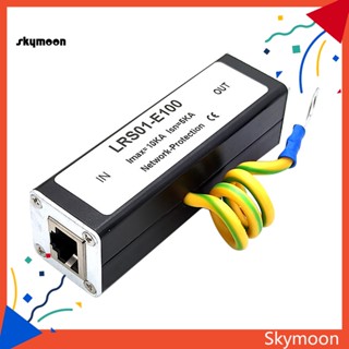 Skym* อุปกรณ์ป้องกันไฟกระชาก RJ45 ป้องกันการรบกวน ตอบสนองเร็ว สําหรับอุปกรณ์ตรวจสอบ