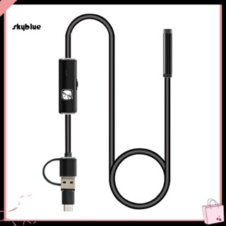 [Sy] Endoscope 3-in-1 เลนส์ออโต้ 8 มม. กันน้ํา 1 เมตร สําหรับซ่อมแซม